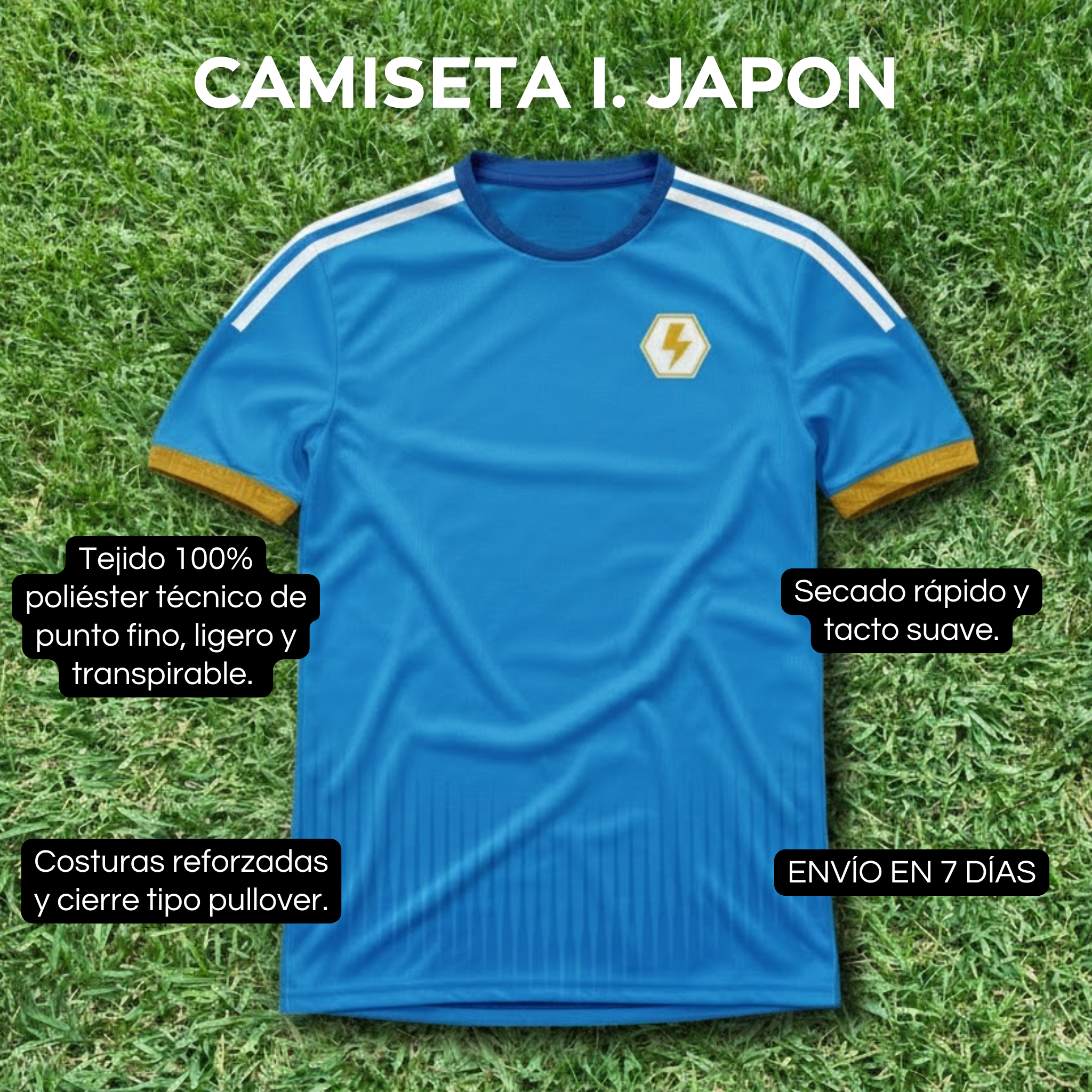 Camiseta I. Japón