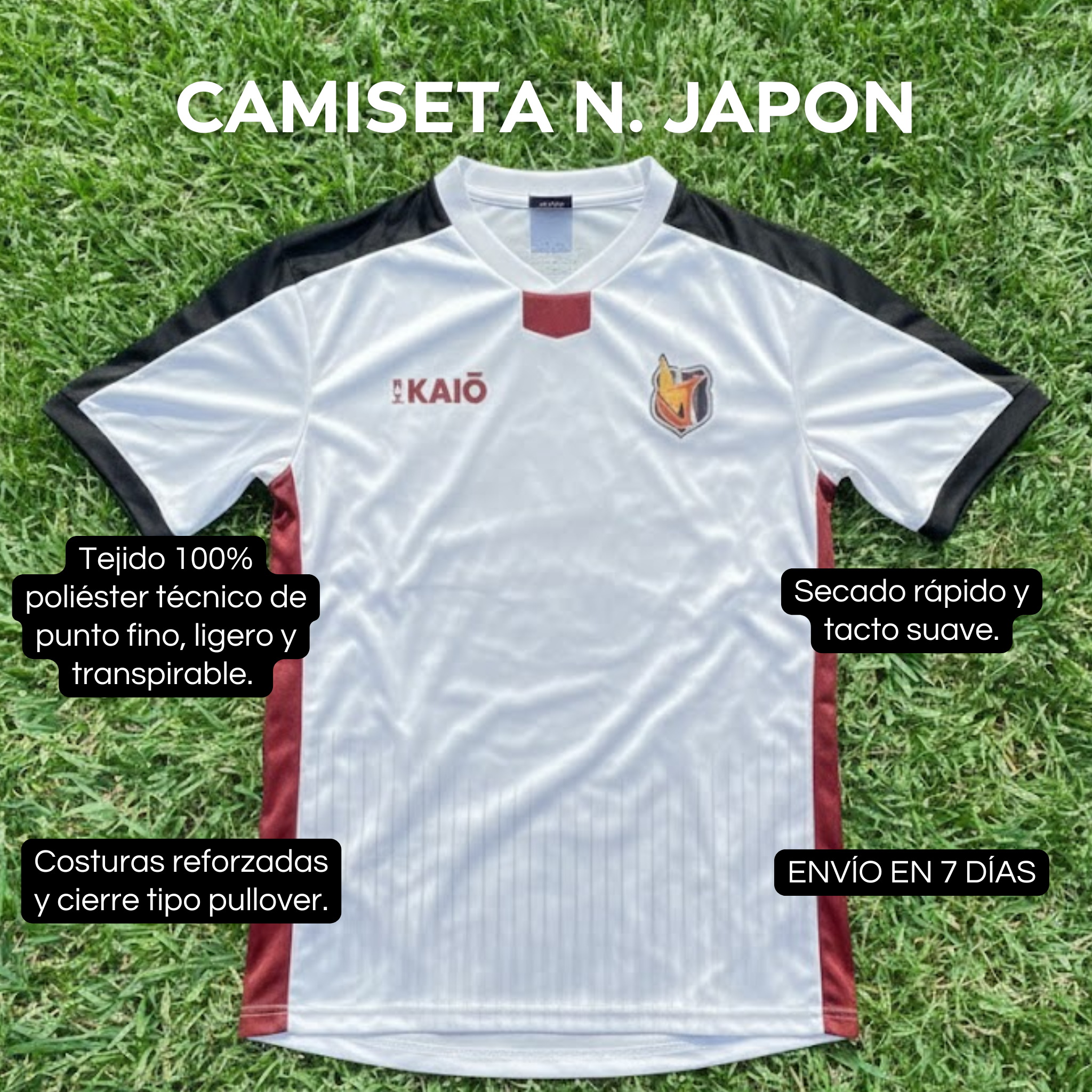 Camiseta N. JAPÓN